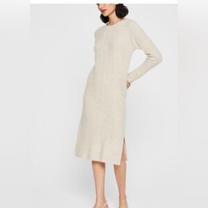Club Monaco Boiled Cashmere Midi Dress